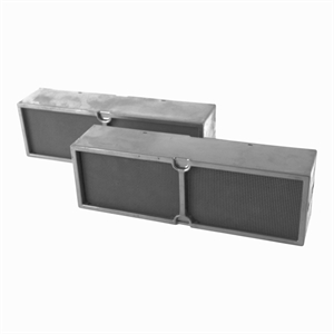 kulfilter sæt til kogeplade med emhætte fra Elica og LG.